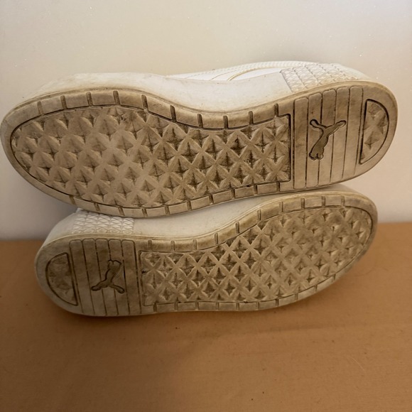 Puma Smash V2 Platform Sneakers‎ White 8.5 Womens - Picture 8 of 8